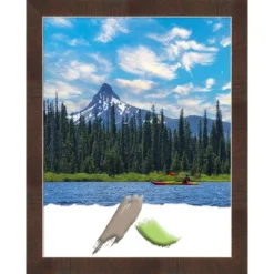 Amanti Art Wildwood Brown Narrow Picture Frame -Home Furniture GUEST 6b40c1a1 41a7 4700 af34 460ba08c9291