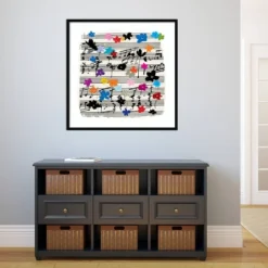 33" X 33" Floral Music Notes By Jenny Frean Wood Framed Wall Art Print - Amanti Art 10 33" X 33" Floral Music Notes By Jenny Frean Wood Framed Wall Art Print - Amanti Art -Home Furniture GUEST 6cc08156 f090 40a4 bafc 058b1161fbe7