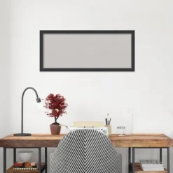 Amanti Art 32"x14" Stylish Wood Frame Gray Cork Board Black - : Wall Mounted Bulletin Board, Custom Framed, Home Organization 19 Amanti Art 32"x14" Stylish Wood Frame Gray Cork Board Black - : Wall Mounted Bulletin Board, Custom Framed, Home Organization -Home Furniture GUEST 6dd272f2 7625 44d3 b6dc 329bd82ba79a