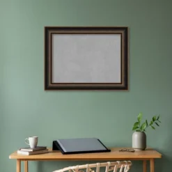 34"x26" Villa Framed Magnetic Board Oil Rubbed Bronze - Amanti Art: Metal, Wall Mount, No Choking Hazard -Home Furniture GUEST 6e8f369a ef57 463d 8f9c 50e583e695cd