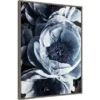 22" X 30" Peony Blue Petals III By Ashley Aldridge Framed Canvas Wall Art Gray Wash - Amanti Art -Home Furniture GUEST 71be6d10 7c1b 42c7 b8a8 e13546a881a3