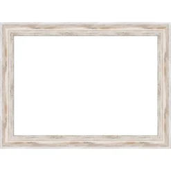 Amanti Art Alexandria White Wash Narrow Framed Dry Erase Magnetic Board -Home Furniture GUEST 71fe8d01 16ac 42c5 bf22 69d34b23b79d