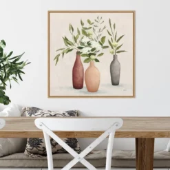 22" X 22" Natural Bouquet I Gray By Julia Purinton Framed Canvas Wall Art Light Brown - Amanti Art 13 22" X 22" Natural Bouquet I Gray By Julia Purinton Framed Canvas Wall Art Light Brown - Amanti Art -Home Furniture GUEST 7404bf23 eba1 41ee a4c5 ef9f2e096756