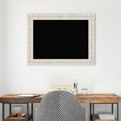 34"x26" Opera Wood Frame Black Cork Board Off-White - Amanti Art 8 34"x26" Opera Wood Frame Black Cork Board Off-White - Amanti Art - Image 6