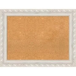 34"x26" Opera Wood Frame Natural Cork Board Off-White - Amanti Art -Home Furniture GUEST 778c3a1c 4c14 4216 8393 62bc3c4ef7ae