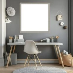 Amanti Art Woodgrain Stripe Chocolate Framed Dry Erase Magnetic Board -Home Furniture GUEST 7837554c 5f94 408d ae33 4983d3119041