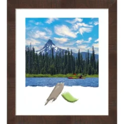 Amanti Art Wildwood Brown Narrow Picture Frame -Home Furniture GUEST 7ab52eca 0ff2 4792 8c3d c9bb69af2971