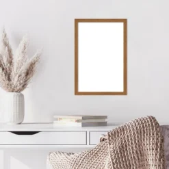 Amanti Art Carlisle Blonde Narrow Framed Dry Erase Magnetic Board -Home Furniture GUEST 7bb4b32f abaa 427e 8533 35bb8b44553c