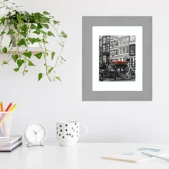 Amanti Art Brushed Nickel Picture Frame -Home Furniture GUEST 7c033a73 4506 4852 bbb3 72118d17864f