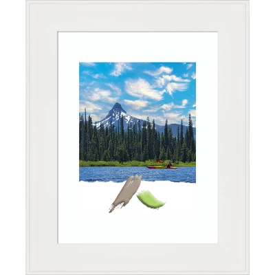 Amanti Art Vanity White Narrow Picture Frame 13 Amanti Art Vanity White Narrow Picture Frame - Image 12