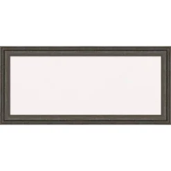 33"x15" Upcycled Wood Frame White Cork Board Brown/Gray - Amanti Art -Home Furniture GUEST 7c3e37cb 94e8 4260 b96e 2a2f369e65f7