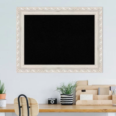 34"x26" Opera Wood Frame Black Cork Board Off-White - Amanti Art 9 34"x26" Opera Wood Frame Black Cork Board Off-White - Amanti Art - Image 7