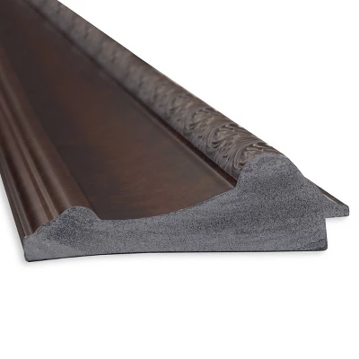 38" X 32" Non-Beveled Decorative Bronze Wall Mirror - Amanti Art 3 38" X 32" Non-Beveled Decorative Bronze Wall Mirror - Amanti Art