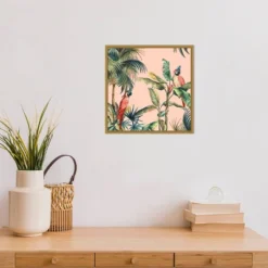 16" X 16" Tropicano II By Eva Watts Framed Canvas Wall Art - Amanti Art -Home Furniture GUEST 7f0dee41 2fd3 43b9 8d09 3c524eac8e99