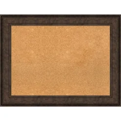 Amanti Art Ridge Framed Corkboard, Natural Cork -Home Furniture GUEST 7fda5407 8cdc 4508 b6af 828f4db80395