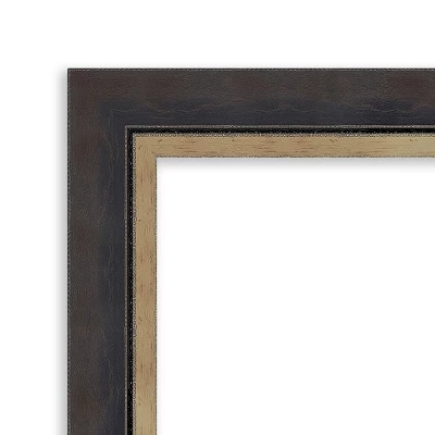 Amanti Art Hammered Charcoal Tan Framed Dry Erase Magnetic Board 5 Amanti Art Hammered Charcoal Tan Framed Dry Erase Magnetic Board - Image 3