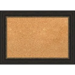 Amanti Art Accent Bronze Narrow Framed Corkboard, Natural Cork -Home Furniture GUEST 817b98ea 9714 45e1 a0b8 02e2b79b6669