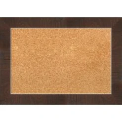 Amanti Art Wildwood Brown Narrow Framed Corkboard, Natural Cork -Home Furniture GUEST 8290e442 4692 4020 b8a1 72e8c1750b92