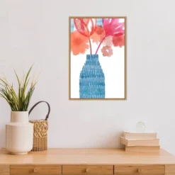 16" X 23" Uplifted II By Flora Kouta Framed Canvas Wall Art - Amanti Art -Home Furniture GUEST 830f76da 7722 421c b546 2275da84ae30