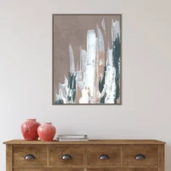 22" X 30" Shape Of Form I By JL Design Framed Canvas Wall Art Gray Wash - Amanti Art -Home Furniture GUEST 847da6ef 33f8 45d9 958a a56f07b9f2c6