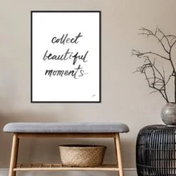 22" X 30" Collect Beautiful Moments By Karyn Panganiban Framed Canvas Wall Art Black - Amanti Art -Home Furniture GUEST 84cfc4da 42a1 4fc3 a5bf edfaf2a40a75