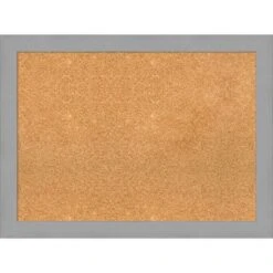 Amanti Art Brushed Framed Corkboard, Natural Cork -Home Furniture GUEST 86a3f474 7533 4db1 9f0c 2de4fda45e82