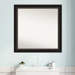 31" X 31" Non-Beveled Trio Oil Rubbed Bronze Bathroom Wall Mirror - Amanti Art 17 31" X 31" Non-Beveled Trio Oil Rubbed Bronze Bathroom Wall Mirror - Amanti Art -Home Furniture GUEST 86aabfc7 b0bf 4f2c a2c9 4475e8cf5d6c
