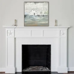 30" X 30" Iowa Barn I By Courtney Prahl Framed Canvas Wall Art Print - Amanti Art -Home Furniture GUEST 86f385f9 0b4e 490b b511 57dbfe29d4d0