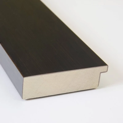 32" X 32" Non-Beveled Portico Espresso Wood Bathroom Wall Mirror - Amanti Art 3 32" X 32" Non-Beveled Portico Espresso Wood Bathroom Wall Mirror - Amanti Art