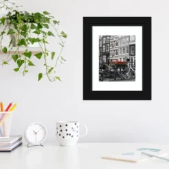 Amanti Art Avon Black Picture Frame -Home Furniture GUEST 88aa242f 63cb 40d4 9057 8fa4be58665f