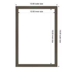 Amanti Art Svelte Clay Grey Framed Dry Erase Magnetic Board -Home Furniture GUEST 8a2ecc0a 3f34 4b86 8457 a1e61a0f80a3