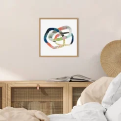 16" X 16" Allied I By PI Gallerie Framed Canvas Wall Art - Amanti Art -Home Furniture GUEST 8a460566 4068 4d8a 844e 4df3fccd18c7