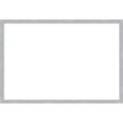 Amanti Art Grace Brushed Nickel Narrow Framed Dry Erase Magnetic Board -Home Furniture GUEST 8b2930eb 6fcf 4330 a1db afac468db93b