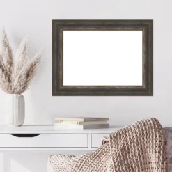 Amanti Art Alta Brown Grey Framed Dry Erase Magnetic Board -Home Furniture GUEST 8bf996ce 5ffe 4083 8645 e266134f0946