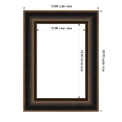 Amanti Art Villa Oil Rubbed Bronze Framed Dry Erase Magnetic Board -Home Furniture GUEST 8c0e1cfa c61a 48e1 9adf 20d9f5a89890