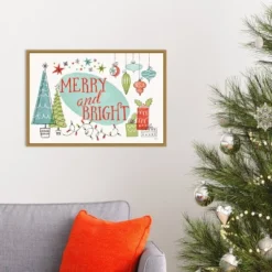 23" X 16" Merry And Bright Christmas Tree By Janelle Penner Framed Canvas Wall Art - Amanti Art 11 23" X 16" Merry And Bright Christmas Tree By Janelle Penner Framed Canvas Wall Art - Amanti Art -Home Furniture GUEST 8c49ea0b 2a1c 42c7 b909 decb7f80f604