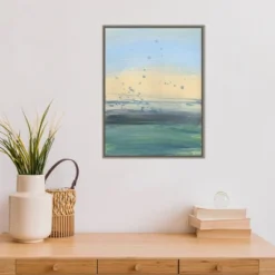 18" X 24" Soul Of The Ocean No.1 By Bronwyn Baker Framed Canvas Wall Art - Amanti Art -Home Furniture GUEST 8c6f6cbc a78f 4823 ad4e 5619c010cdd1