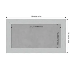 Amanti Art Shiplap Wood Framed Magnetic Board -Home Furniture GUEST 8cf41a48 01fb 47fa a31e ddb55e012e9e