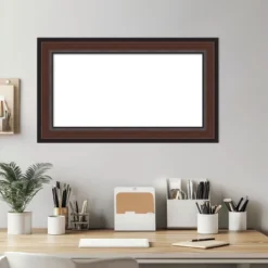 Amanti Art Harvard Walnut Framed Dry Erase Magnetic Board -Home Furniture GUEST 9027d283 1e26 41a8 875b 0412e42c561c