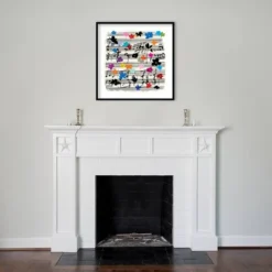 33" X 33" Floral Music Notes By Jenny Frean Wood Framed Wall Art Print - Amanti Art 11 33" X 33" Floral Music Notes By Jenny Frean Wood Framed Wall Art Print - Amanti Art -Home Furniture GUEST 91c57ed5 566c 4178 ae06 072ecdd28a61