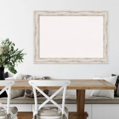 Amanti Art Alexandria Wood Framed Corkboard, White Cork -Home Furniture GUEST 930222fd dfee 4db3 b8cd e3107b470440