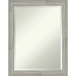 Dove Graywash Narrow Framed Bathroom Vanity Wall Mirror - Amanti Art -Home Furniture GUEST 946b6790 08ed 41ed b62e 836acd4d4efc
