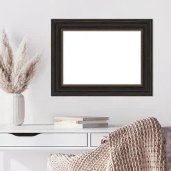 Amanti Art Accent Bronze Framed Dry Erase Magnetic Board 25 X 19 In. -Home Furniture GUEST 96807ee1 22ac 4935 8540 d3a0dbffe1a6