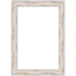 Amanti Art Alexandria White Wash Narrow Framed Dry Erase Magnetic Board -Home Furniture GUEST 9829c9cf 4733 46d3 9778 ebce13fd05c2