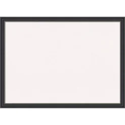 30"x22" Stylish Wood Frame Cork Board Black - Amanti Art -Home Furniture GUEST 98ec2c83 685d 43d8 b95e a5e36e8d682c