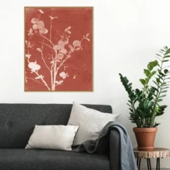 22" X 28" Enchanted Fall Rosatype VI By Nancy Green Framed Canvas Wall Art Light Brown - Amanti Art -Home Furniture GUEST 99fa3e7e 5c6c 409f a7c4 9259df56c1ed