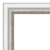 Amanti Art Salon Silver Petite Bevel Bathroom Wall Mirror 29.25 X 23.25 In.