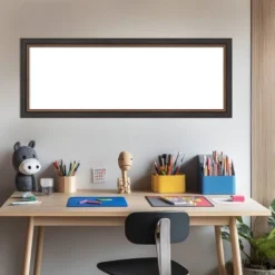 Amanti Art 15"x39" Ashton Black Framed Magnetic Dry Erase Board 16 Amanti Art 15"x39" Ashton Black Framed Magnetic Dry Erase Board -Home Furniture GUEST 9ba6f621 a14c 4dcd b773 5e32d427ef72