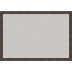Amanti Art Whiskey Brown Rustic Wood Framed Corkboard, Grey Cork -Home Furniture GUEST 9c7e7120 3604 4f01 ae71 75163f735e9b