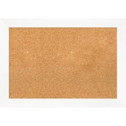 Amanti Art Cabinet White Narrow Framed Corkboard, Natural Cork -Home Furniture GUEST 9ce5b5ce 7314 4481 9f58 ec05fa9ca475
